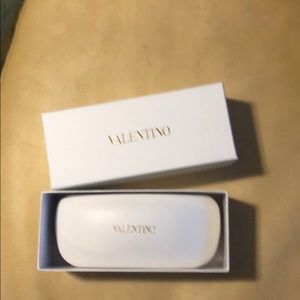 Authentic Valentino sunglasses CASE and box